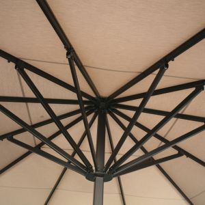 Detalle interior del parasol Azores